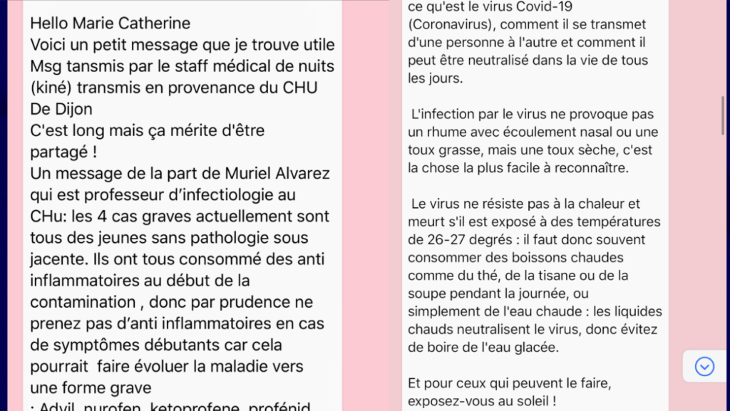 L’explosion des fake news pendant la crise du coronavirus. 1