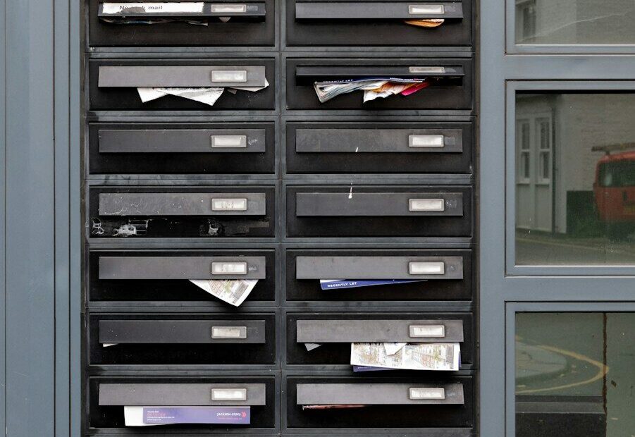 black and white plastic drawer